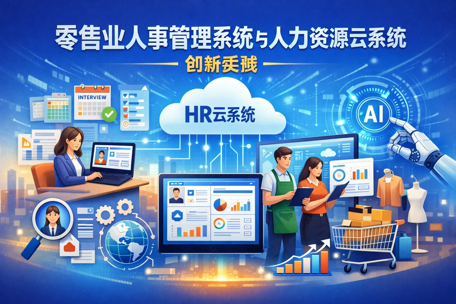 零售业人事管理系统与人力资源云系统的创新实践