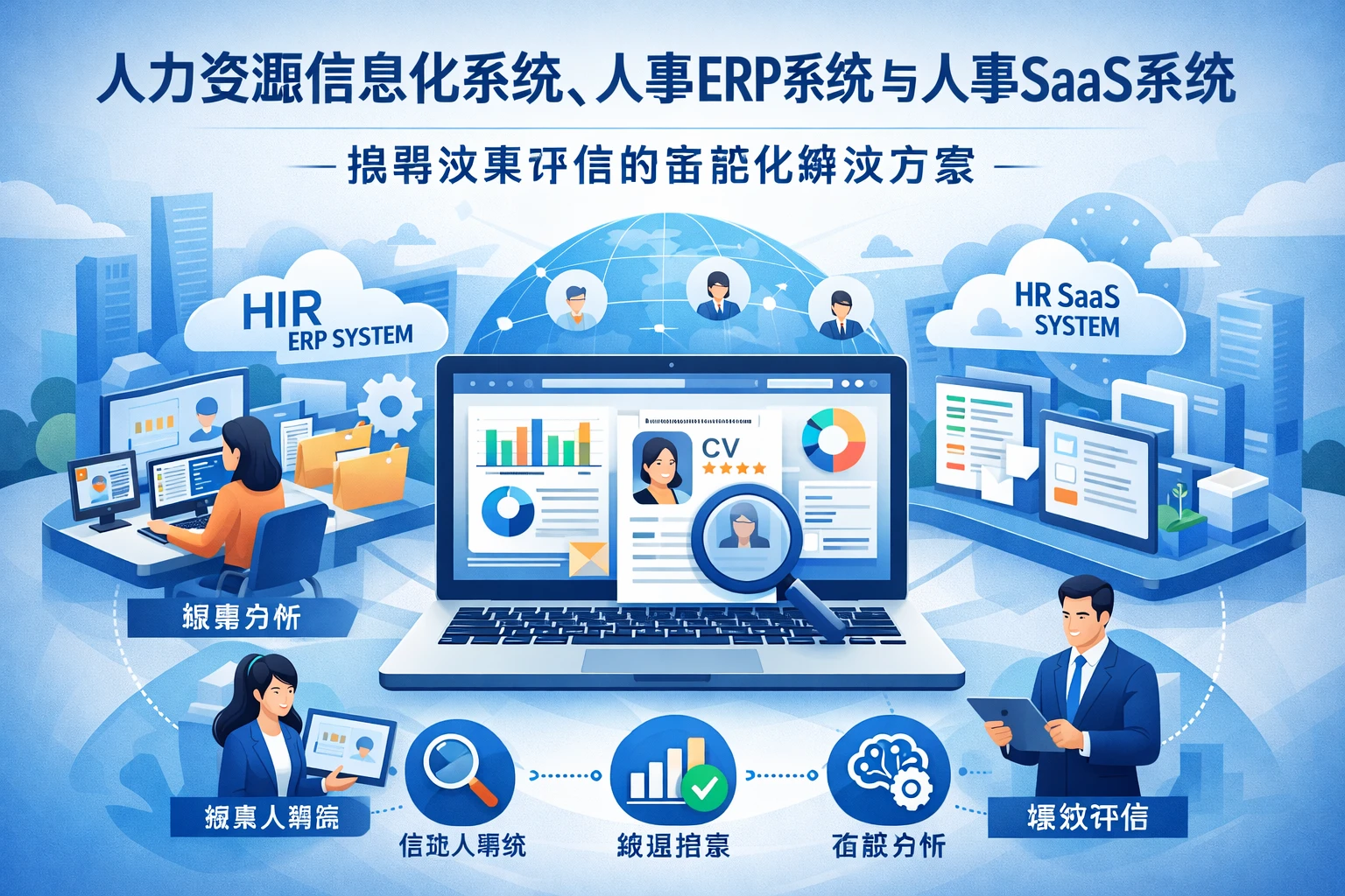 人力资源信息化系统、人事ERP系统与人事SaaS系统：招聘效果评估的智能化解决方案