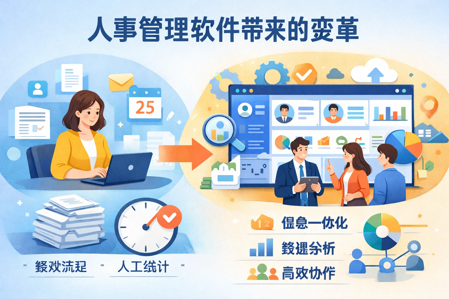 人事管理软件带来的变革