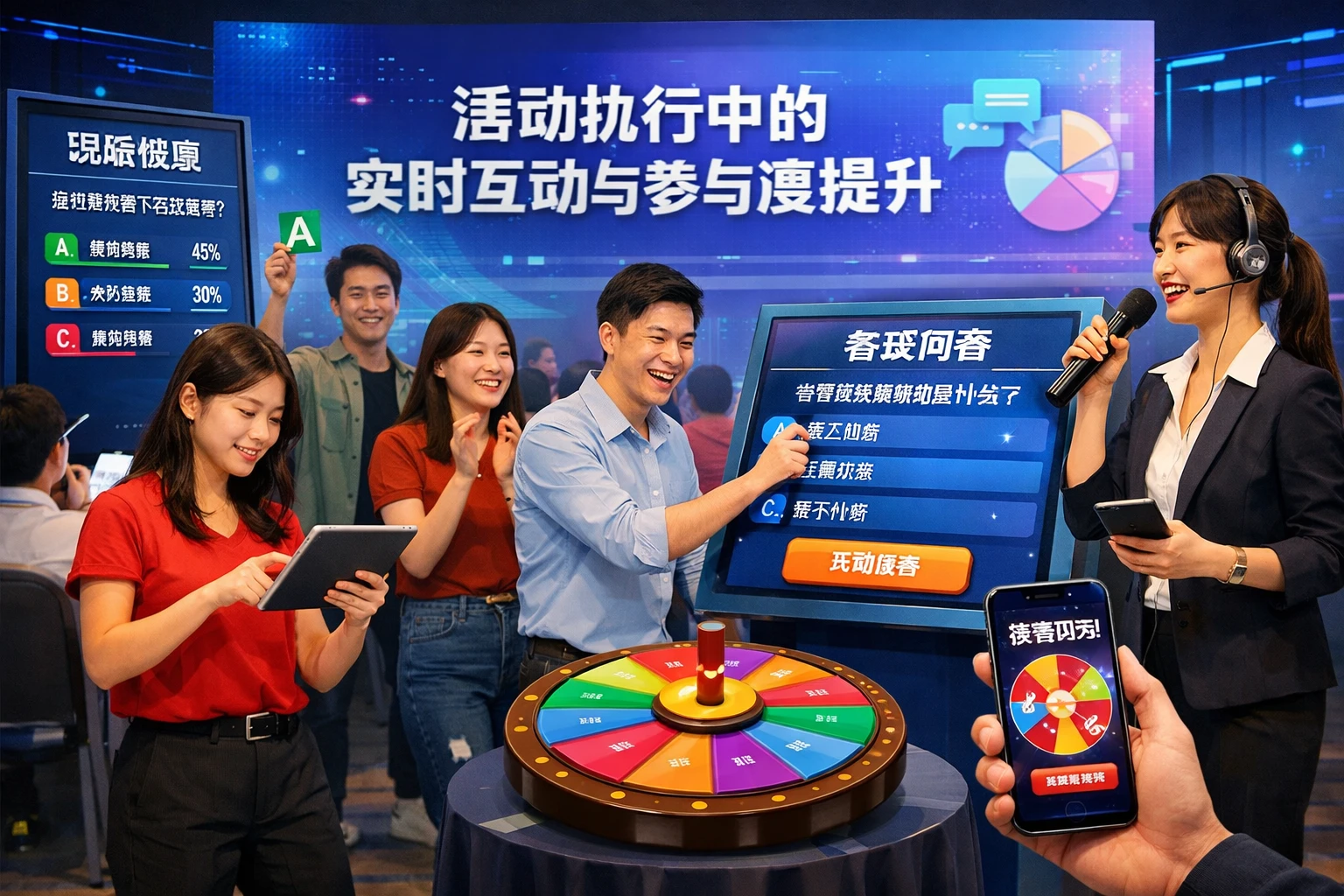 活动执行中的实时互动与参与度提升