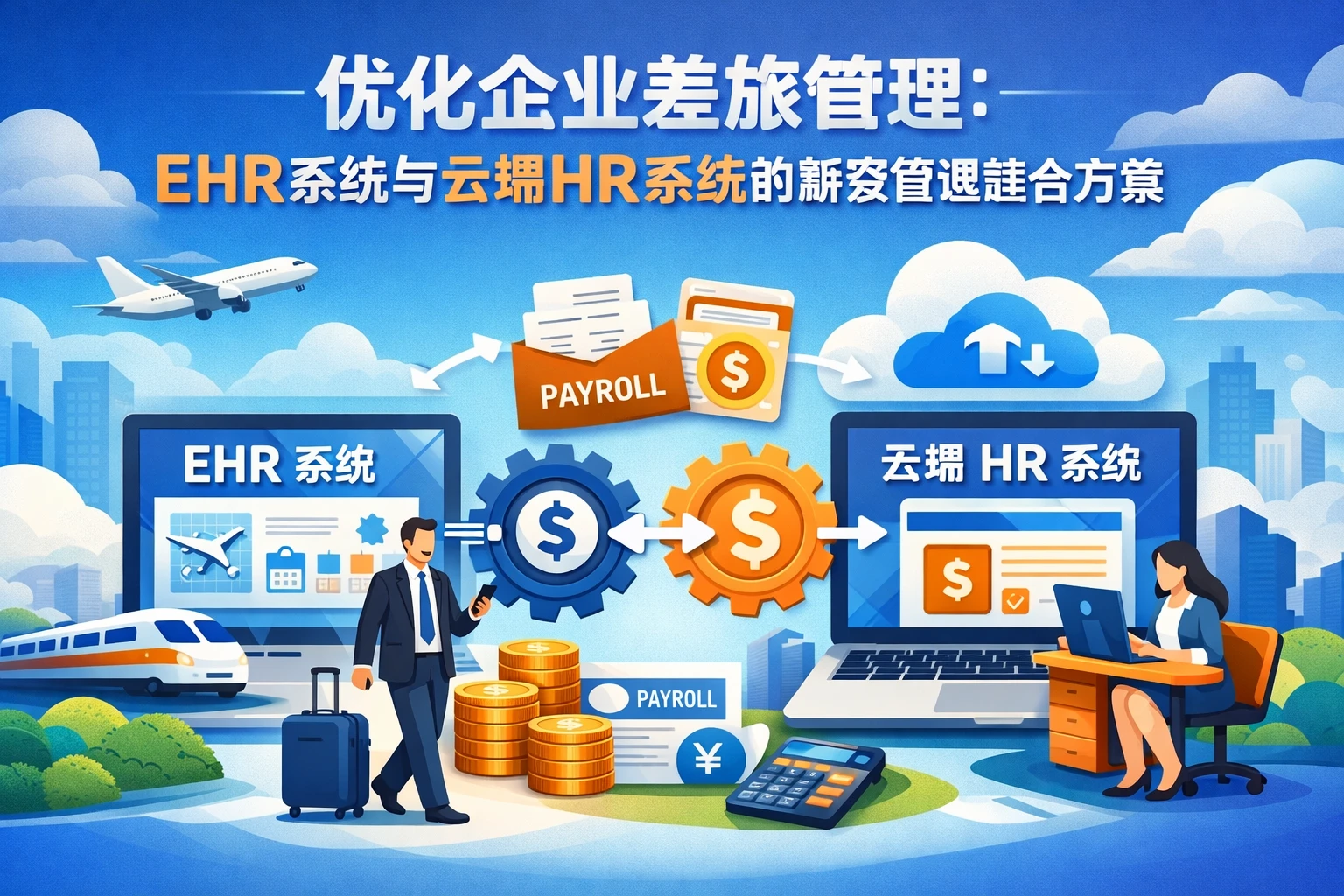优化企业差旅管理：EHR系统与云端HR系统的薪资管理整合方案
