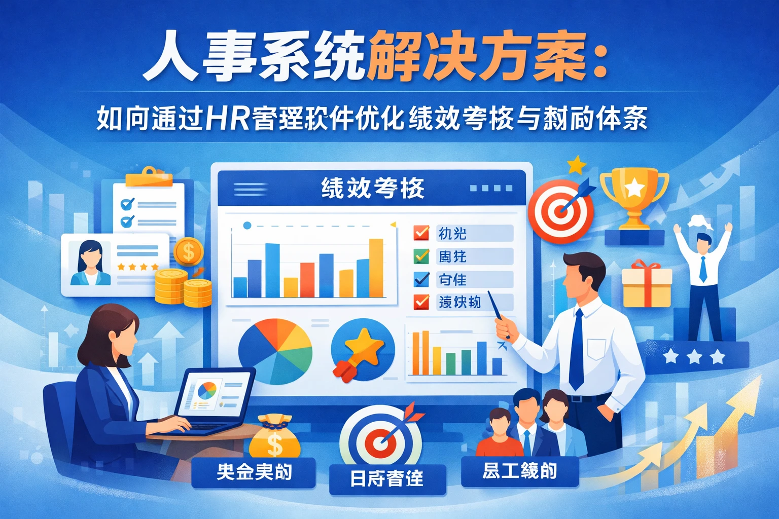 人事系统解决方案：如何通过HR管理软件优化绩效考核与激励体系