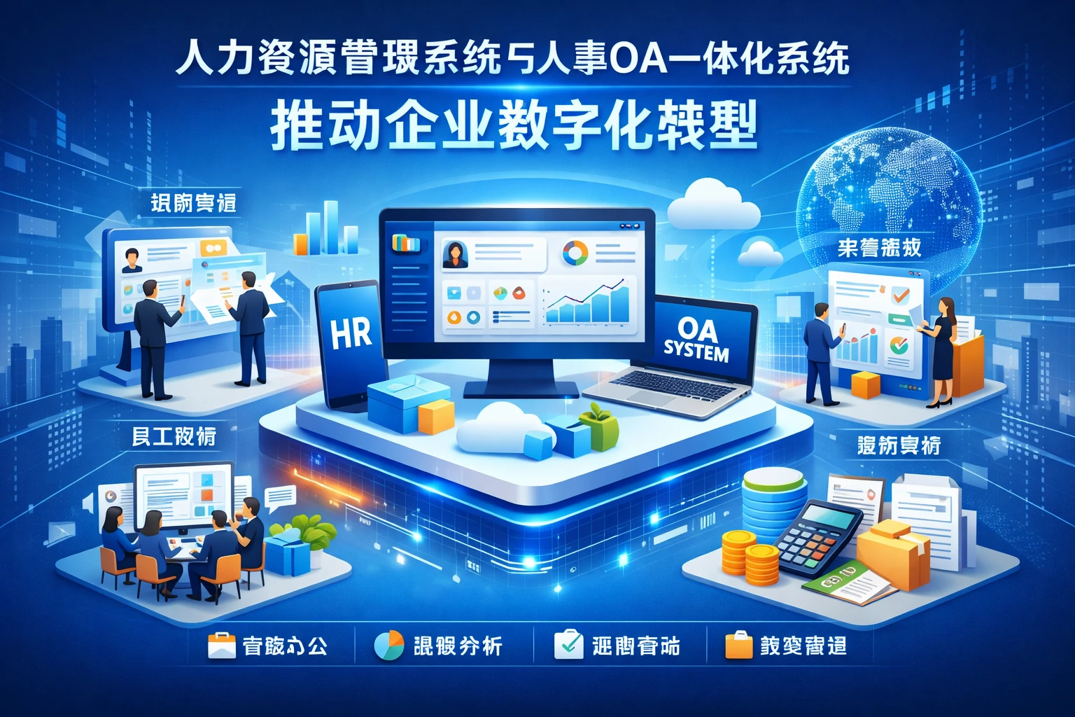 人力资源管理系统与人事OA一体化系统推动企业数字化转型