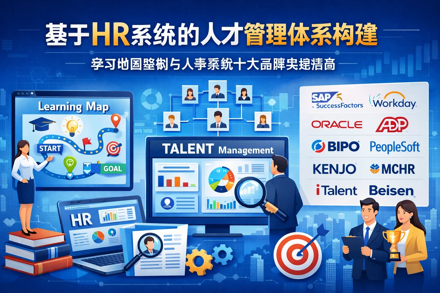 基于HR系统的人才管理体系构建：学习地图绘制与人事系统十大品牌实践指南