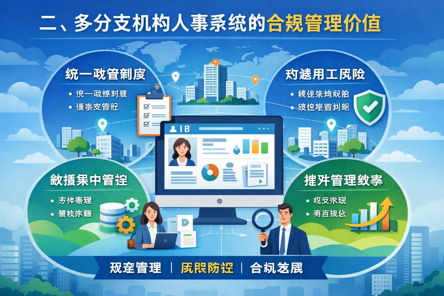 二、多分支机构人事系统的合规管理价值
