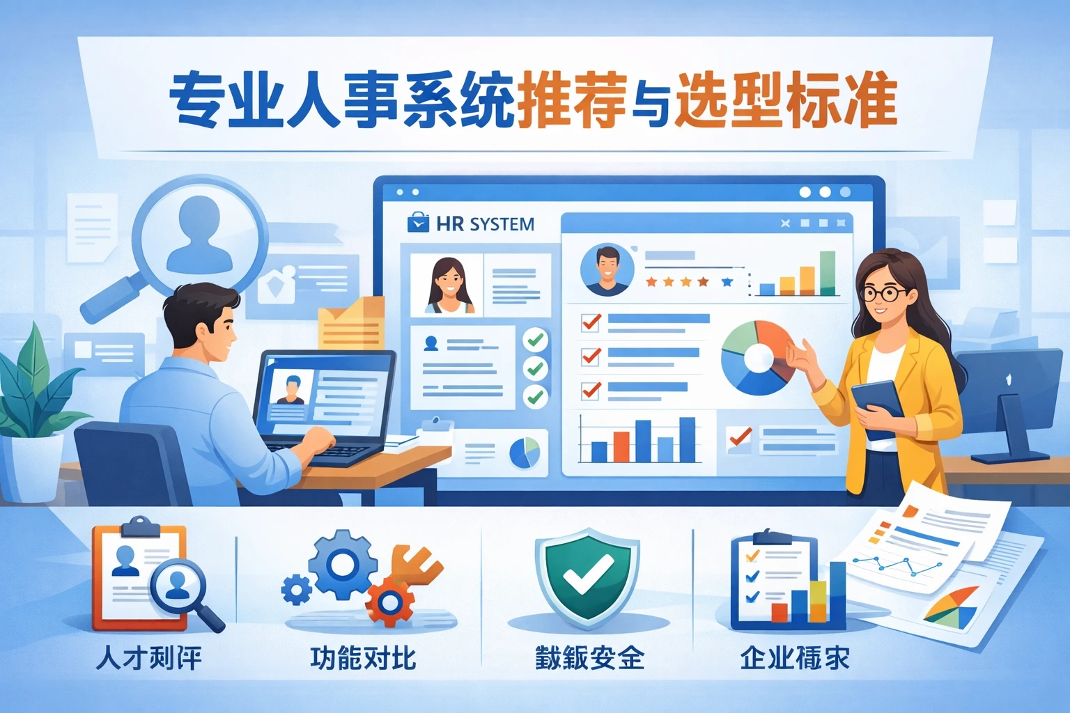 专业人事系统推荐与选型标准