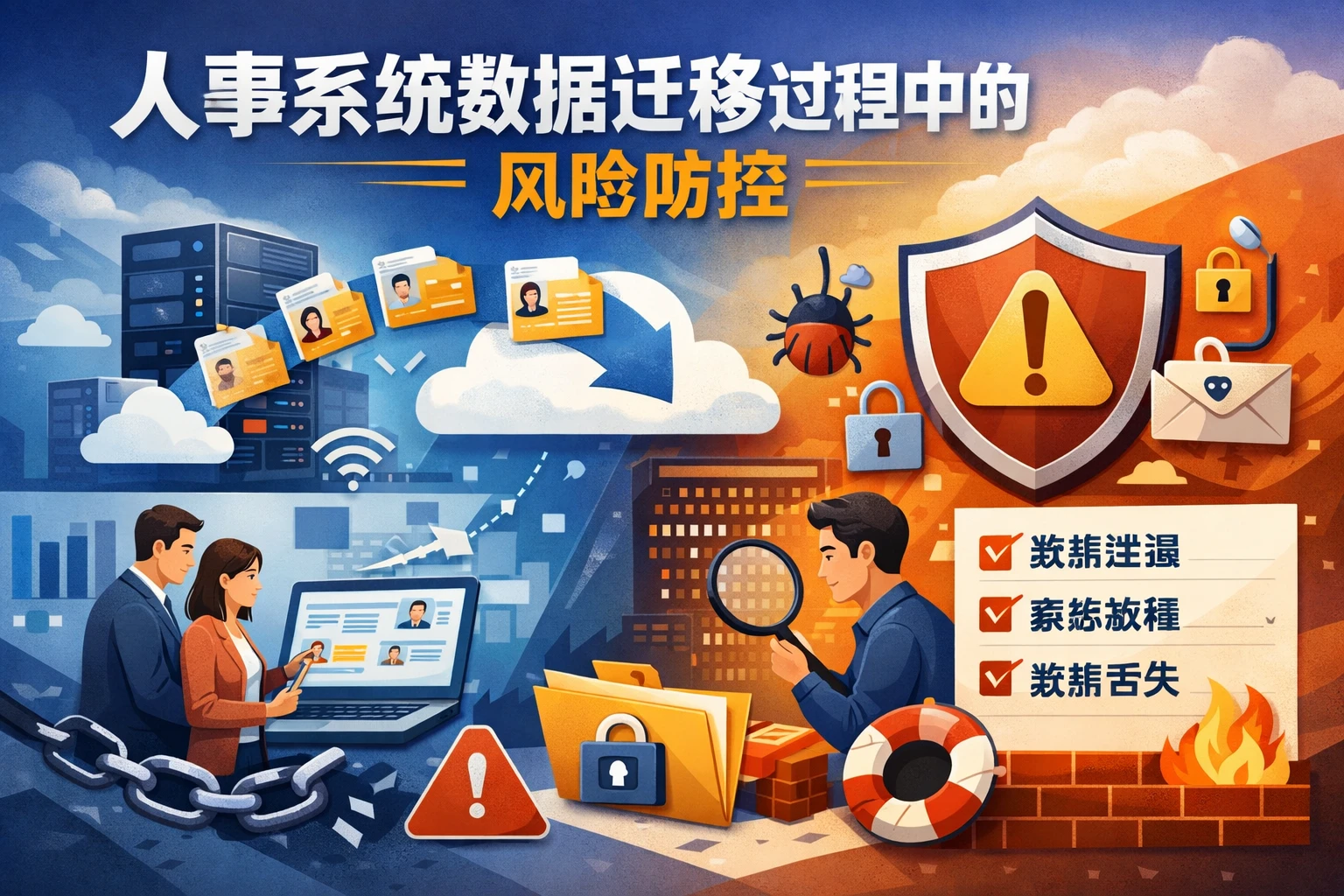 人事系统数据迁移过程中的风险防控