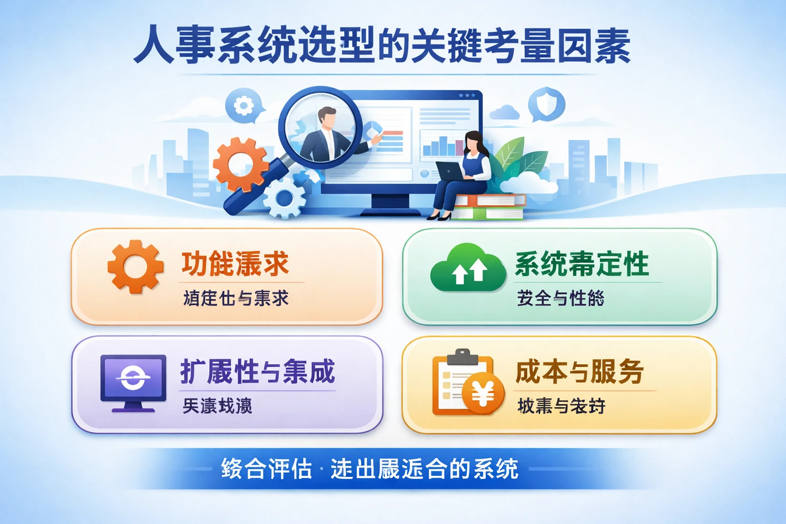 人事系统选型的关键考量因素