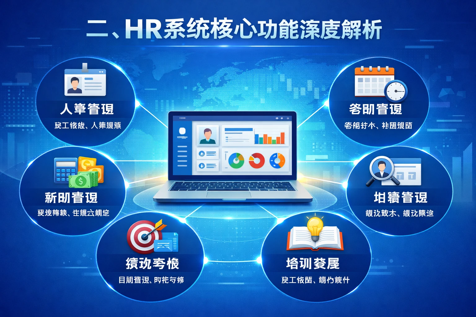 二、HR系统核心功能深度解析