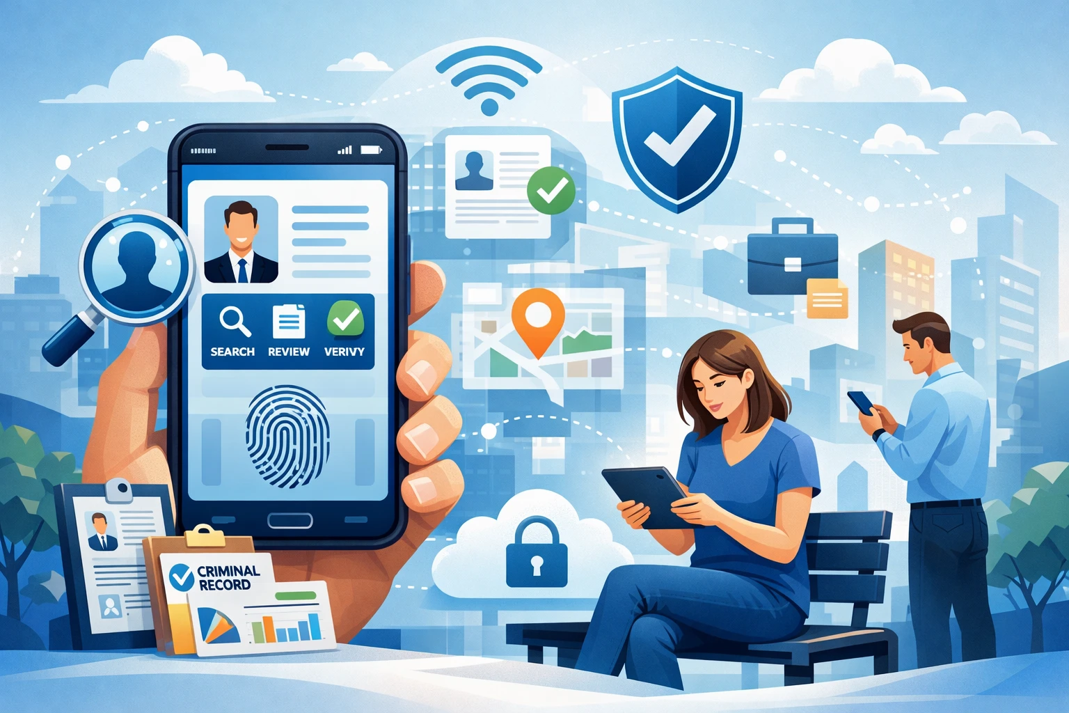 背景调查的移动化解决方案