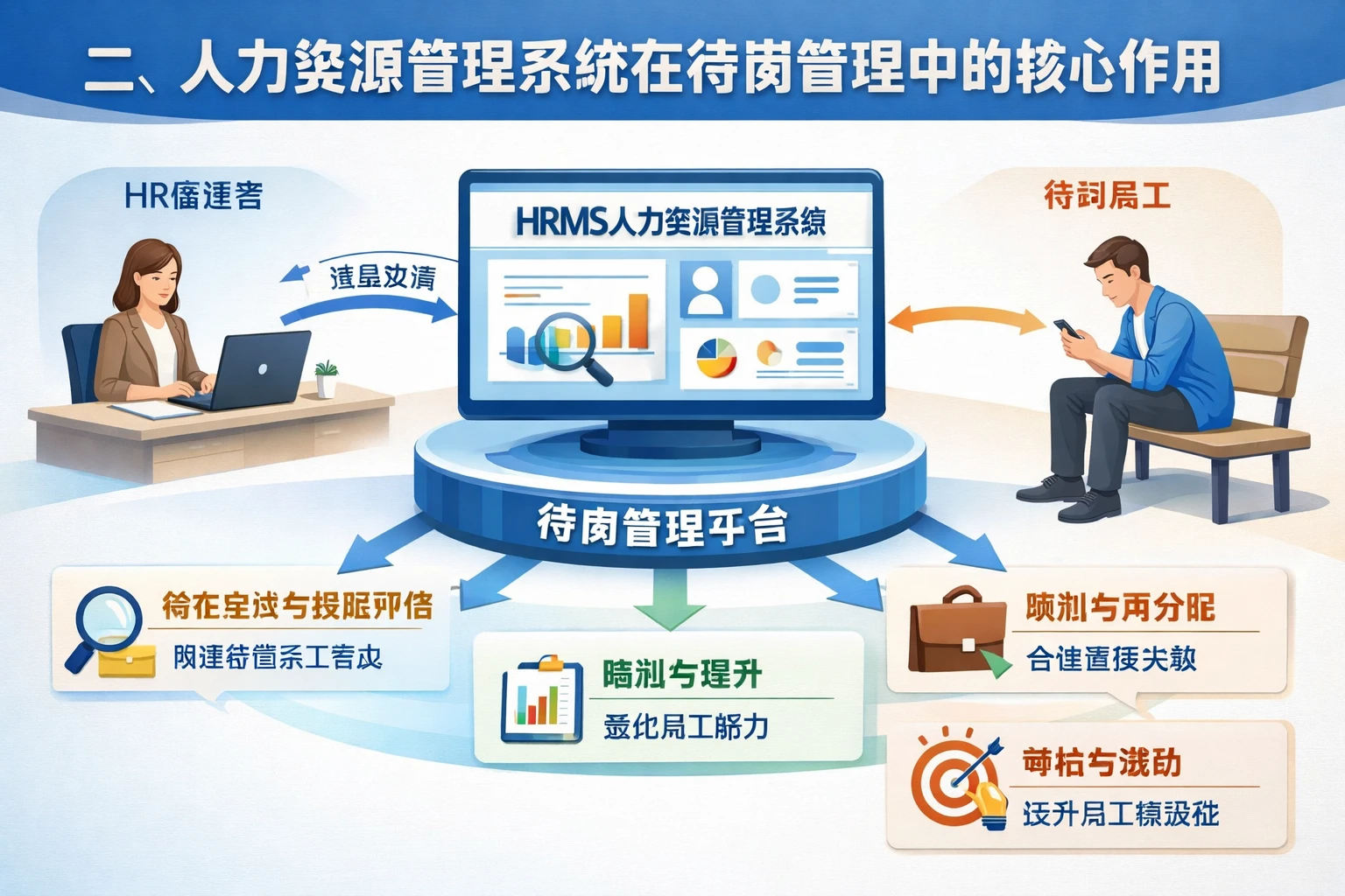 二、人力资源管理系统在待岗管理中的核心作用