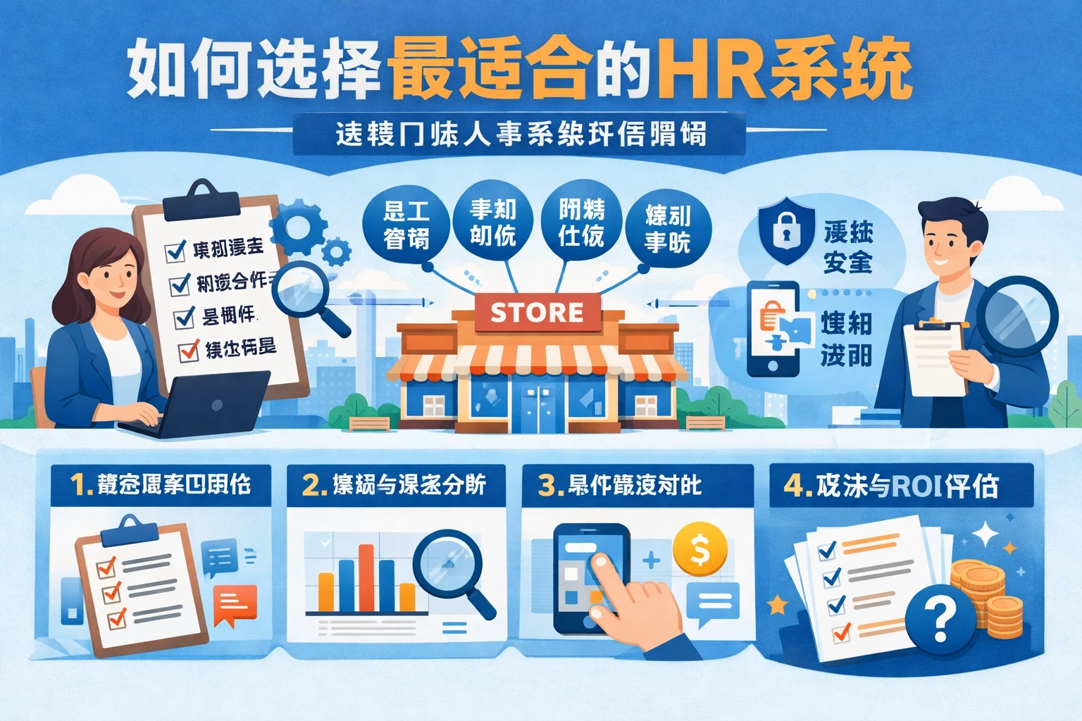 如何选择最适合的HR系统:连锁门店人事系统评估指南