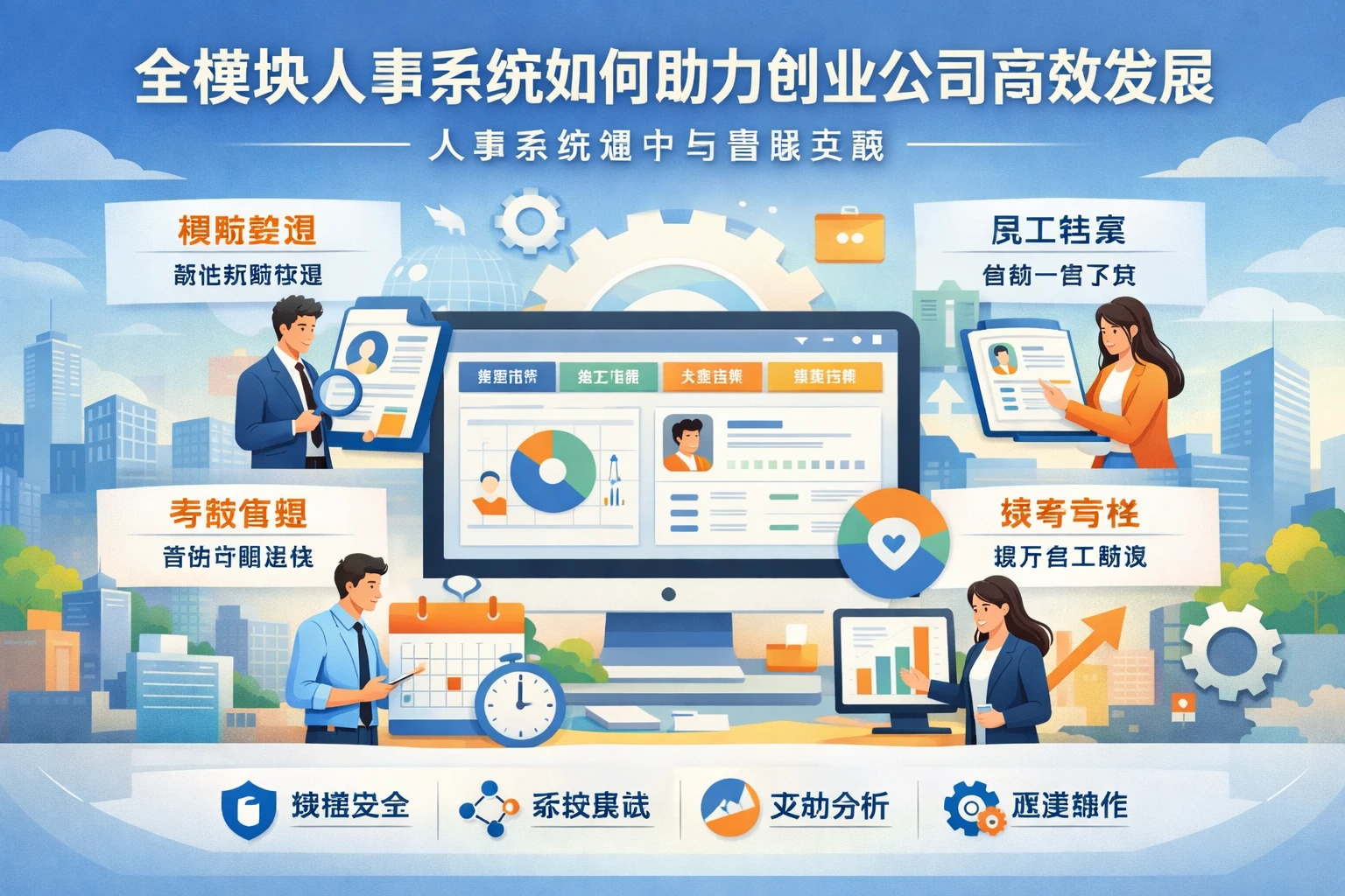 全模块人事系统如何助力创业公司高效发展 - 人事系统维护与管理实践