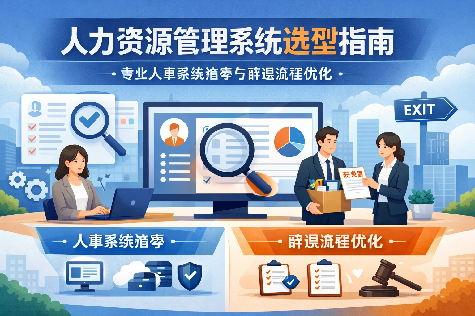 人力资源管理系统选型指南:专业人事系统推荐与辞退流程优化