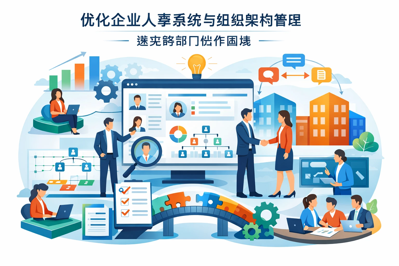 优化企业人事系统与组织架构管理系统，避免跨部门协作困境