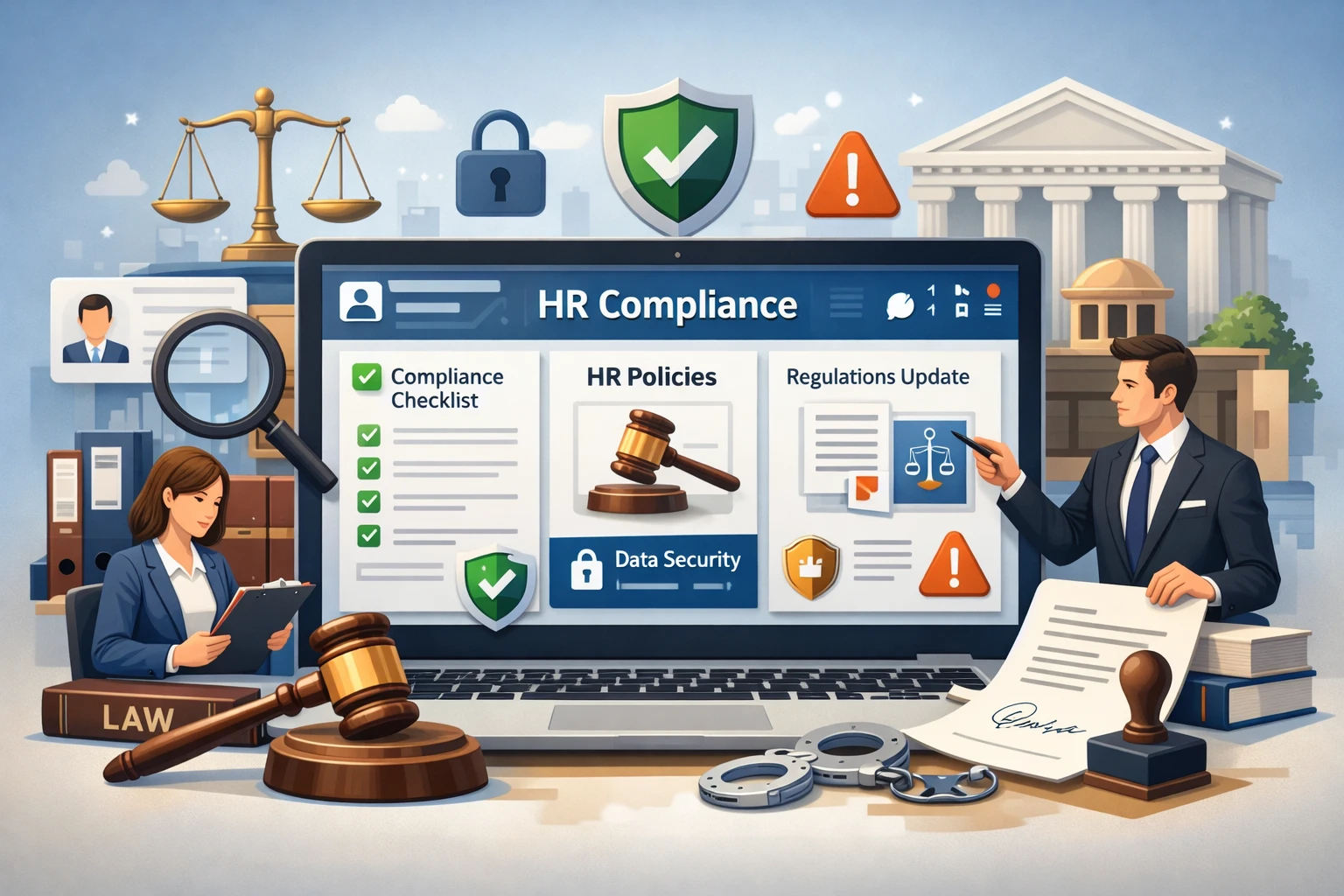 人事管理软件的法律合规功能