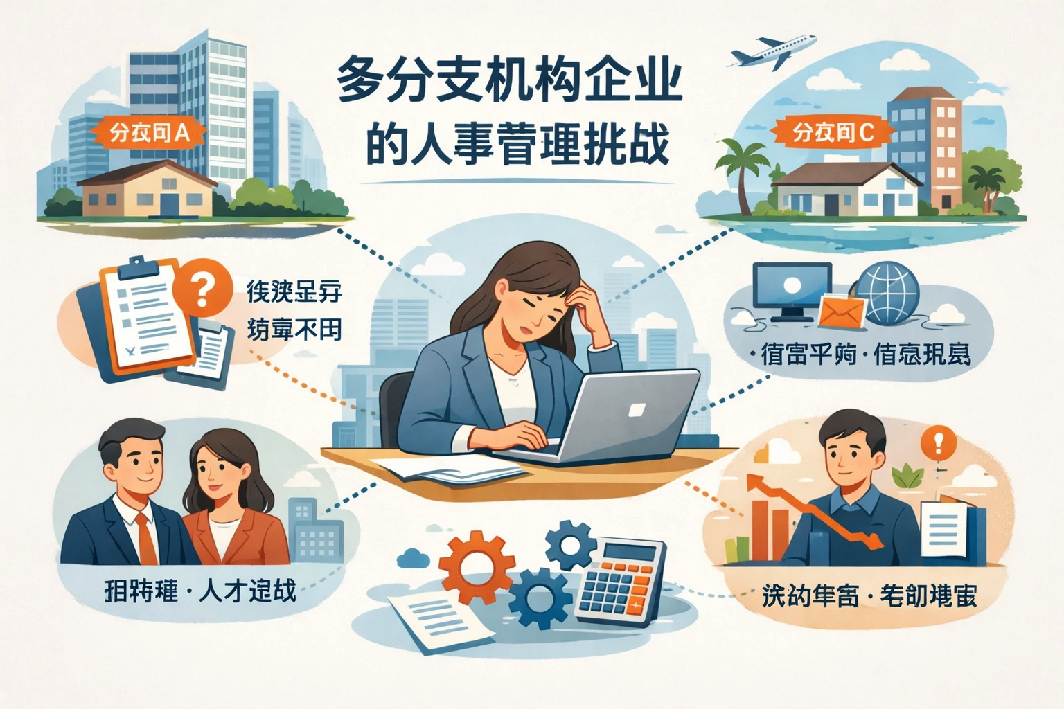 多分支机构企业的人事管理挑战