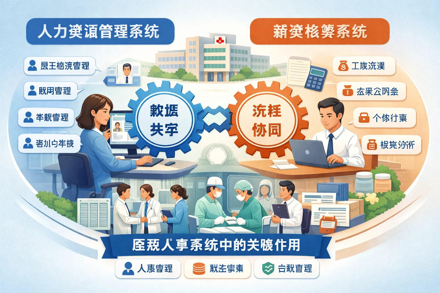 人力资源管理系统与薪资核算系统在医院人事系统中的关键作用