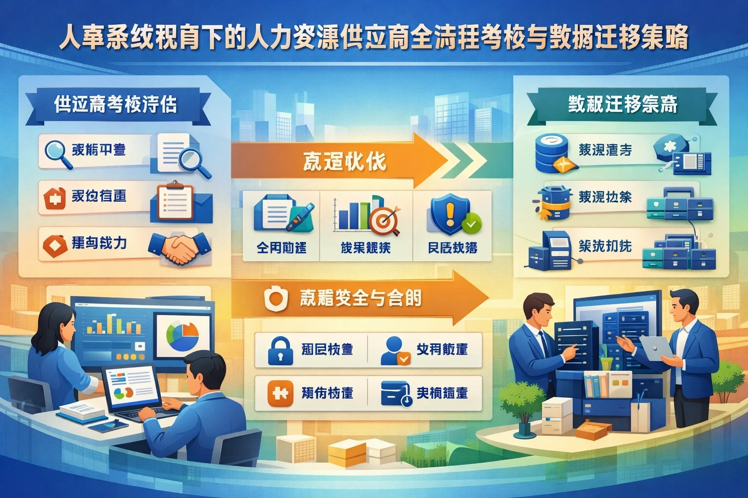 人事系统视角下的人力资源供应商全流程考核与数据迁移策略