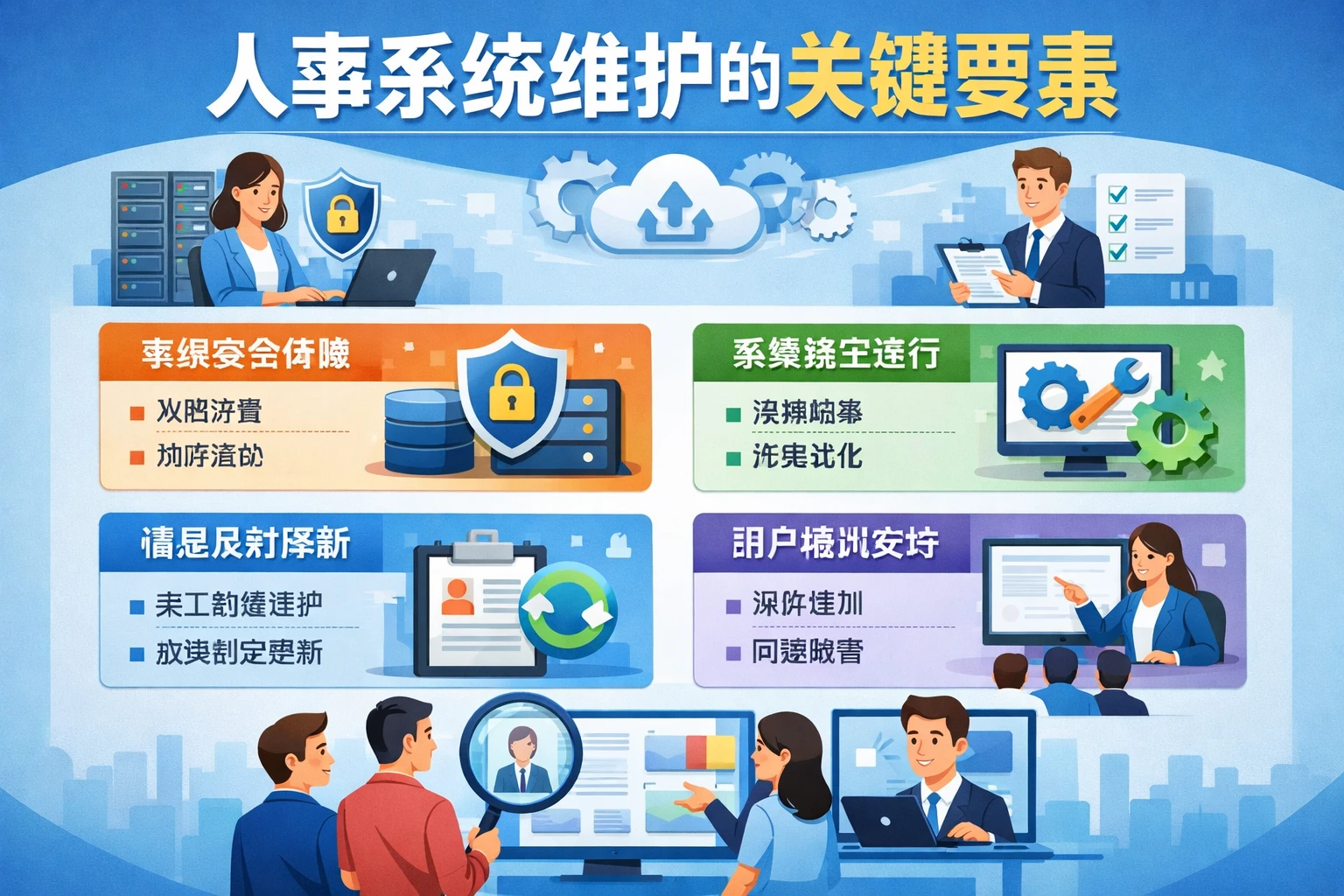 人事系统维护的关键要素