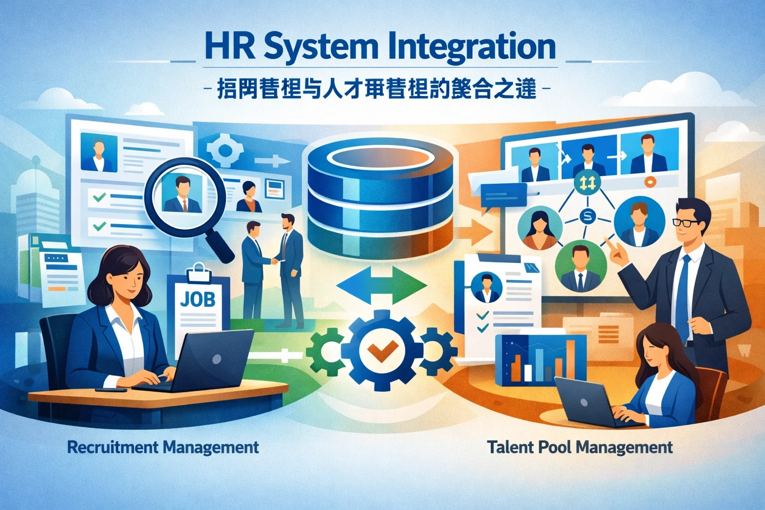 现代企业人事系统：招聘管理与人才库管理的整合之道