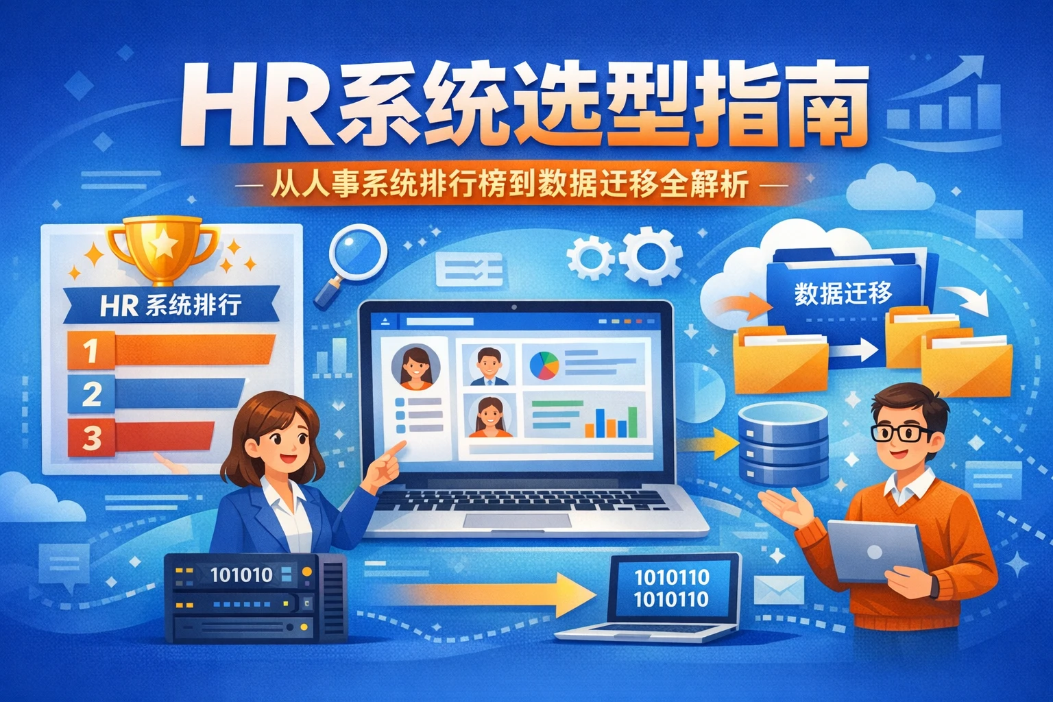 HR系统选型指南：从人事系统排行榜到数据迁移全解析