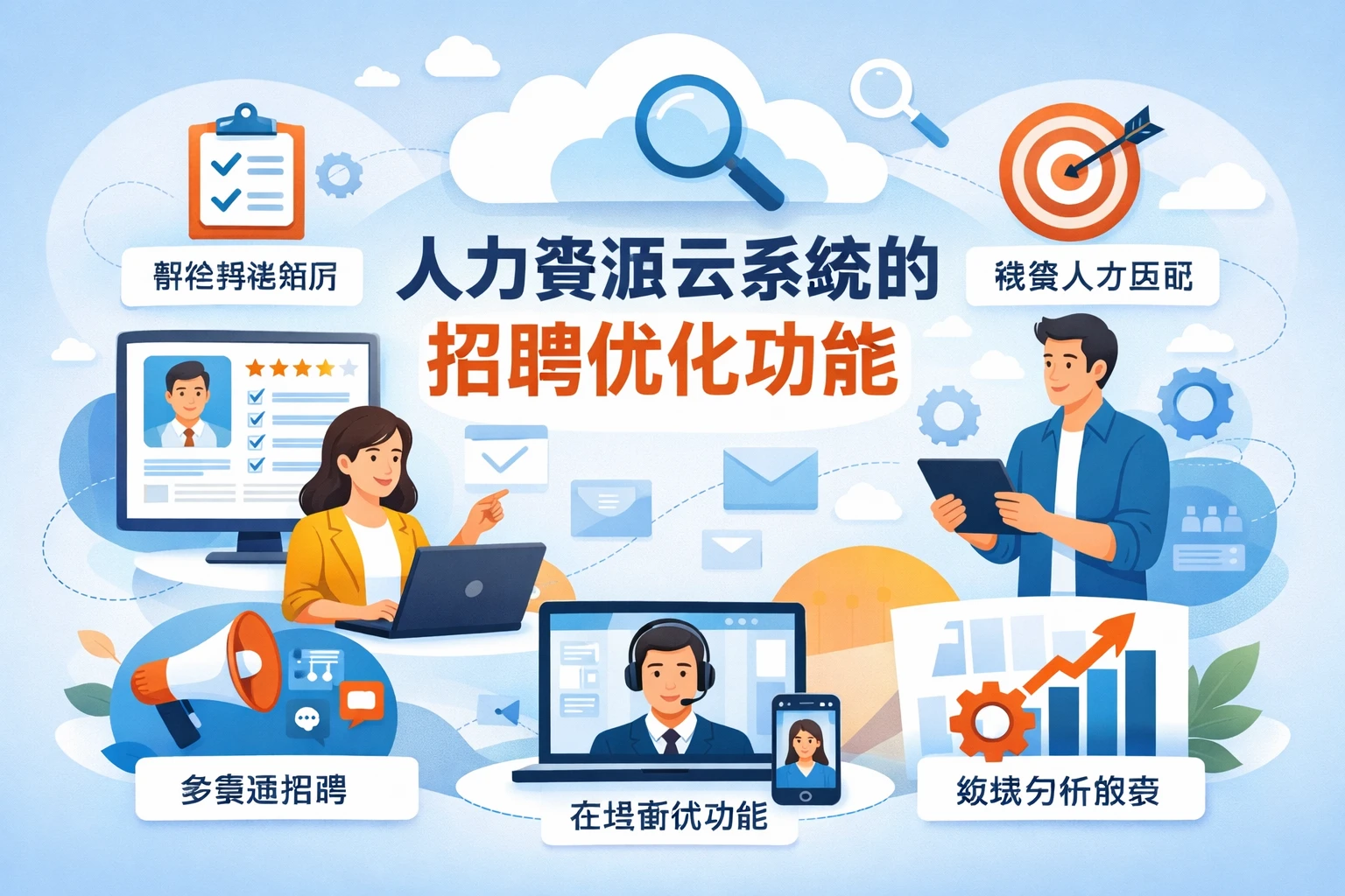 人力资源云系统的招聘优化功能