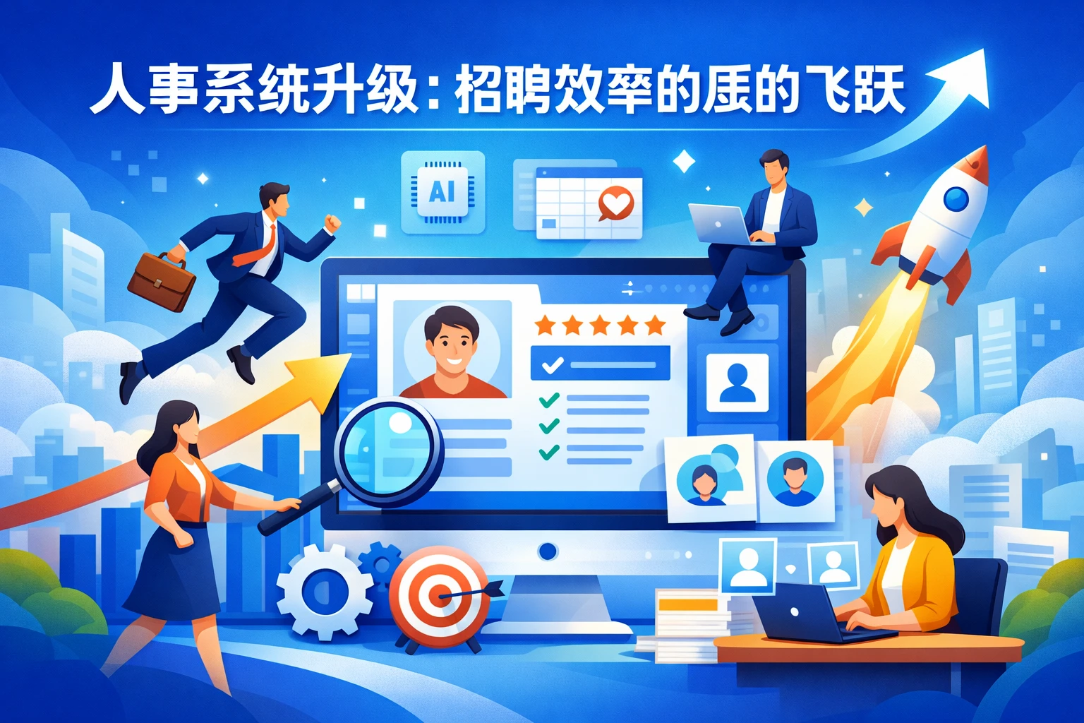 人事系统升级：招聘效率的质的飞跃