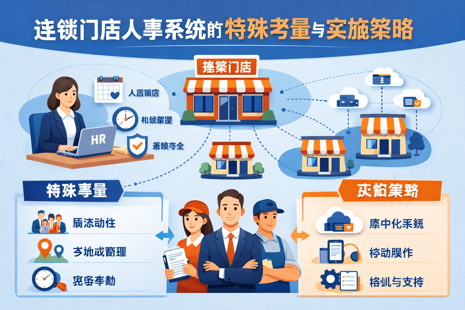 连锁门店人事系统的特殊考量与实施策略
