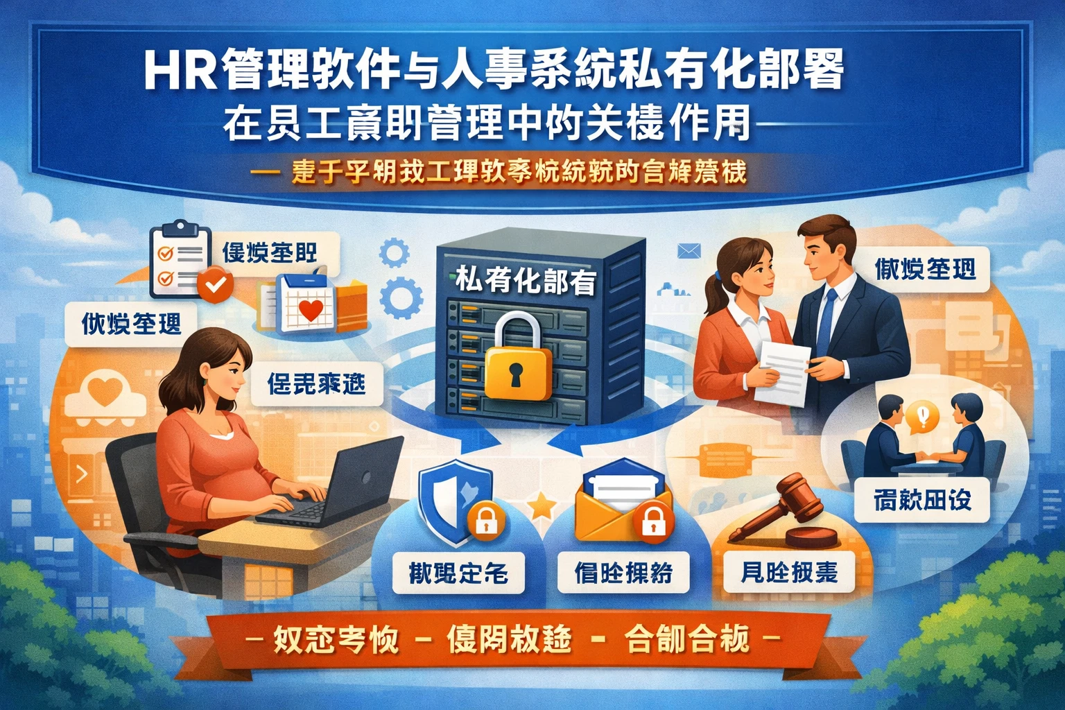 HR管理软件与人事系统私有化部署在员工离职管理中的关键作用——基于孕期员工绩效考核系统的合规实践