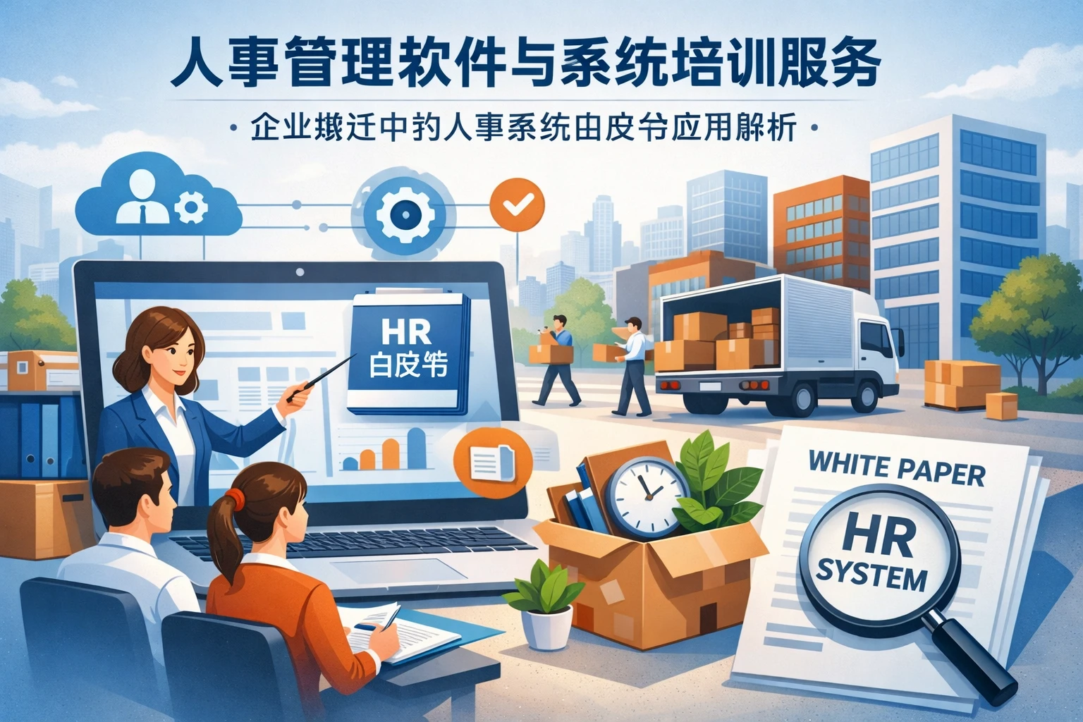 人事管理软件与系统培训服务：企业搬迁中的人事系统白皮书应用解析