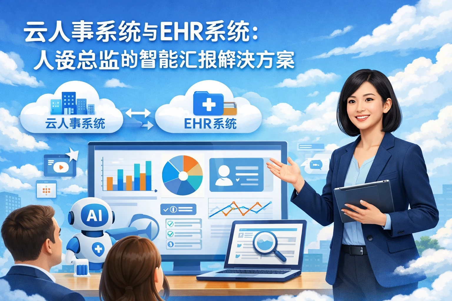 云人事系统与EHR系统:人资总监的智能汇报解决方案
