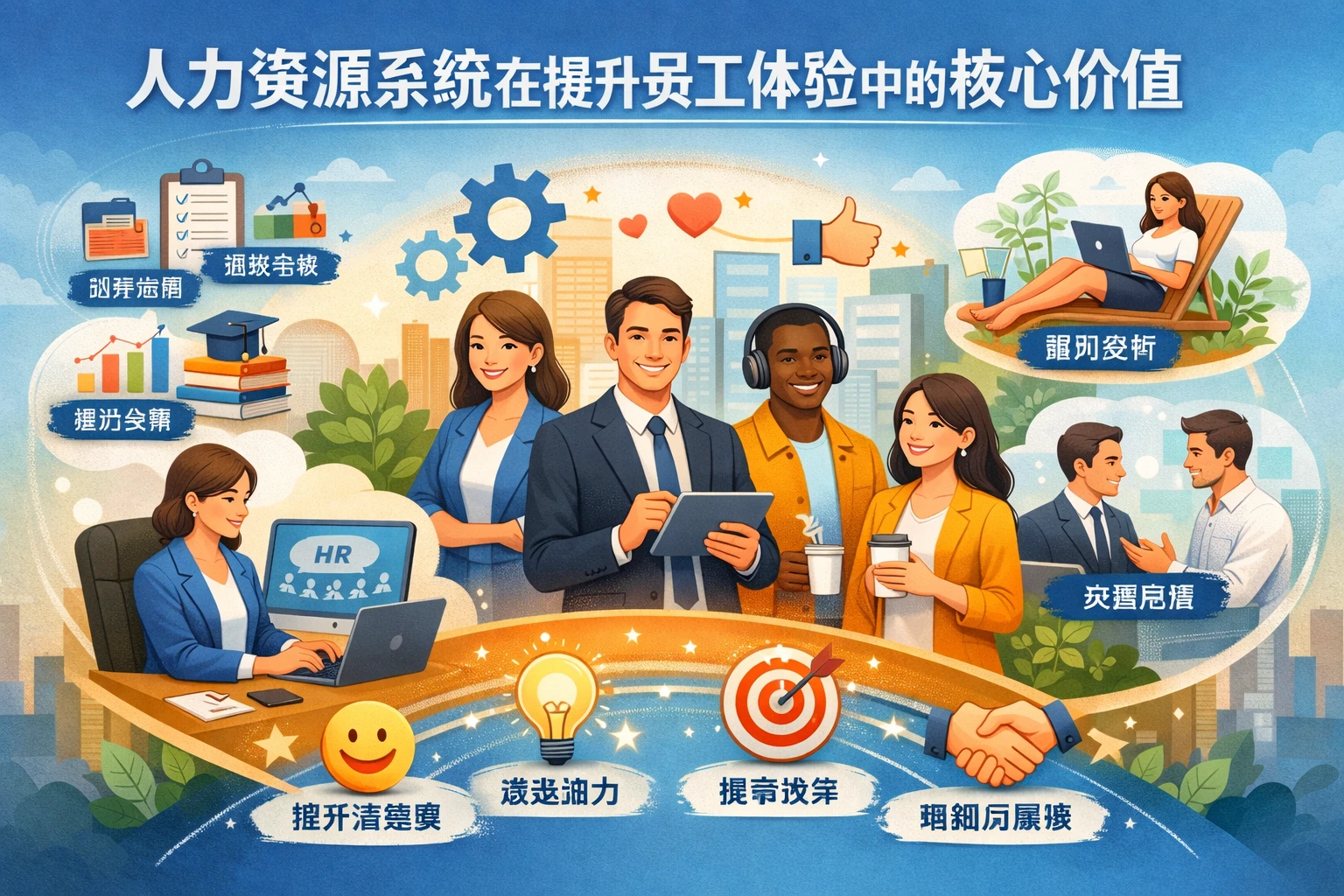 人力资源系统在提升员工体验中的核心价值