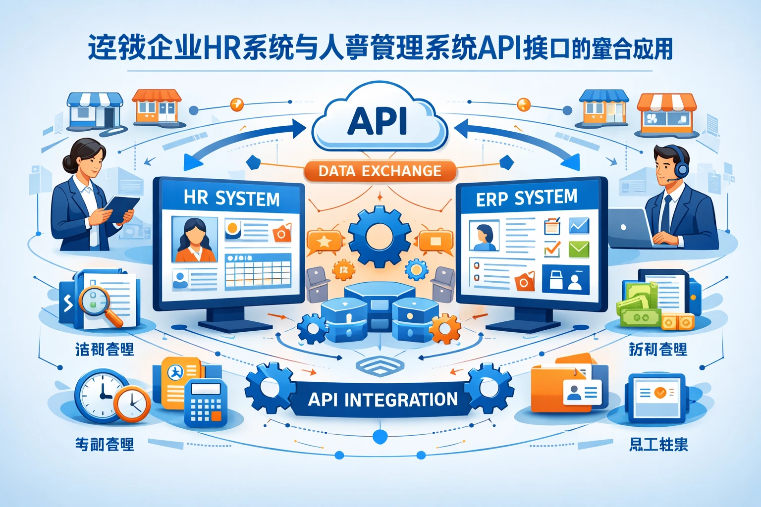 连锁企业HR系统与人事管理系统API接口的整合应用