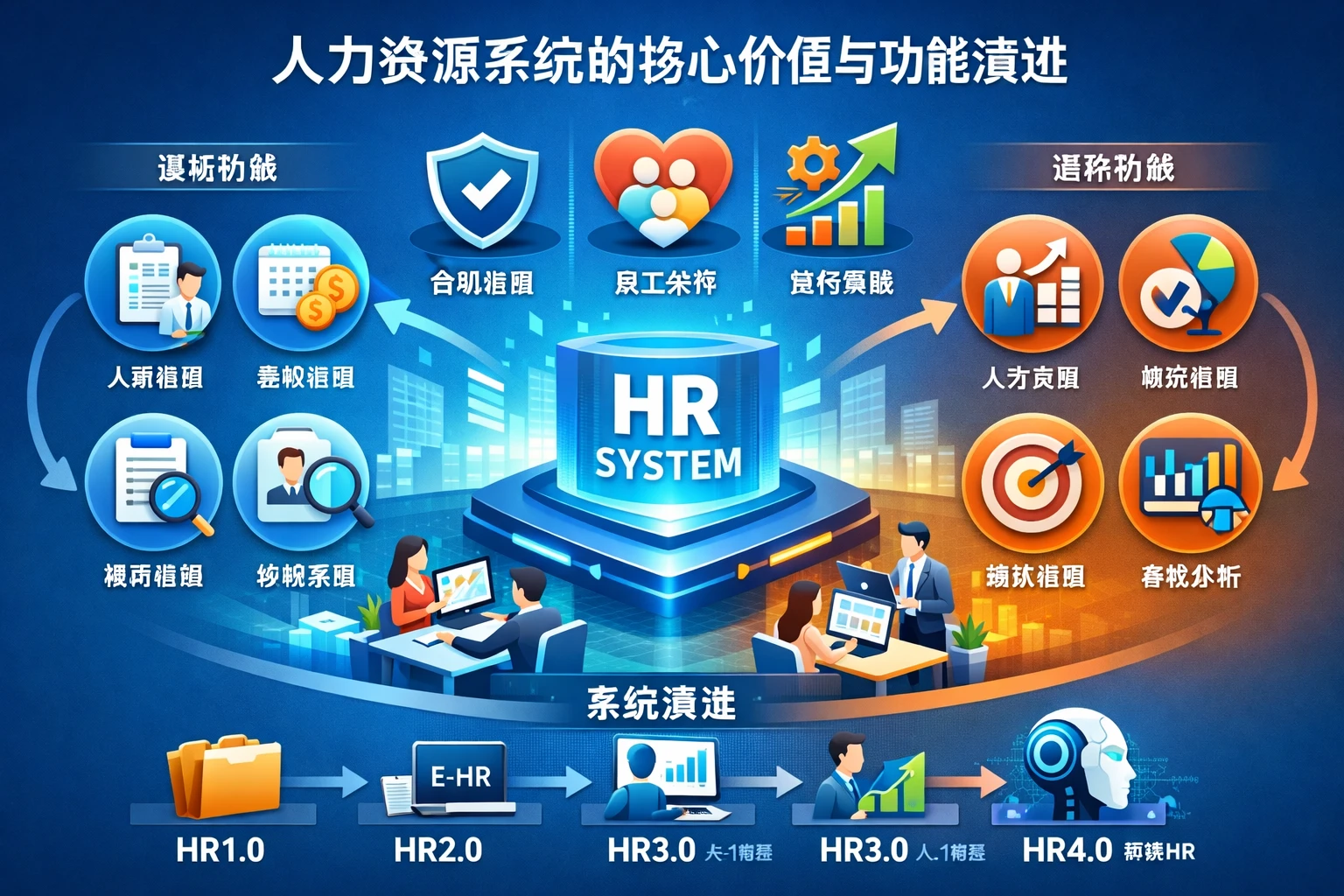 人力资源系统的核心价值与功能演进