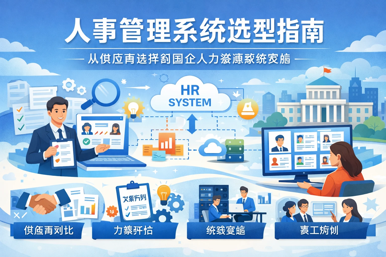 人事管理系统选型指南：从供应商选择到国企人力资源系统实施