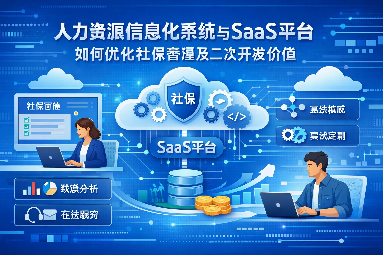 人力资源信息化系统与SaaS平台如何优化社保管理及二次开发价值