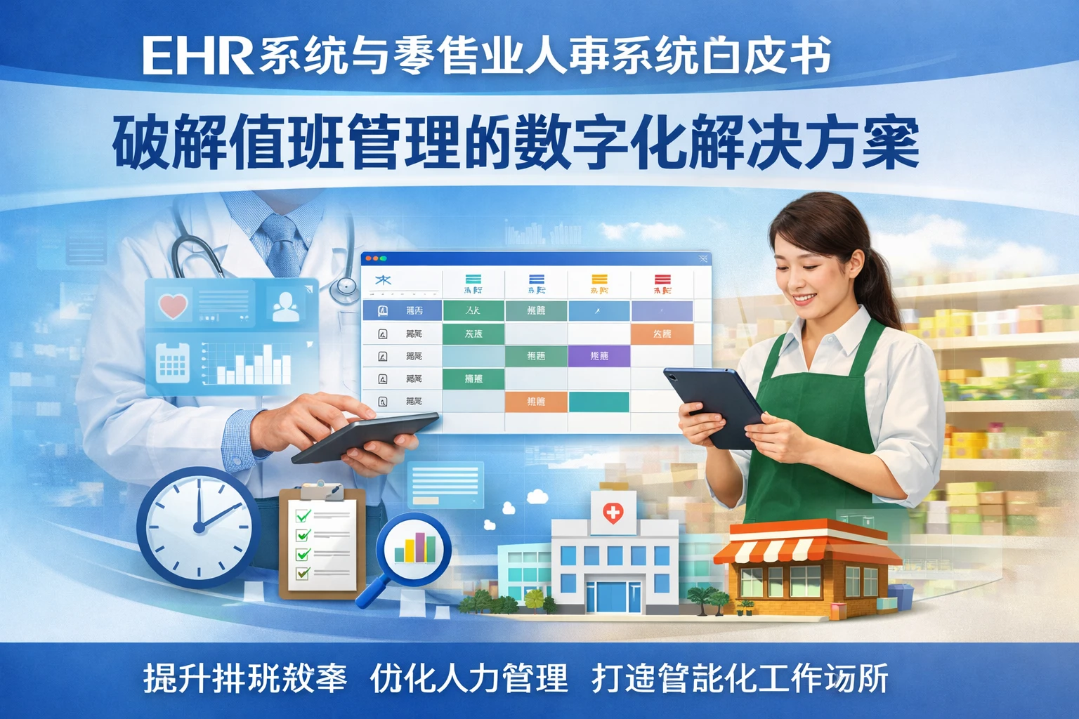 EHR系统与零售业人事系统白皮书:破解值班管理的数字化解决方案