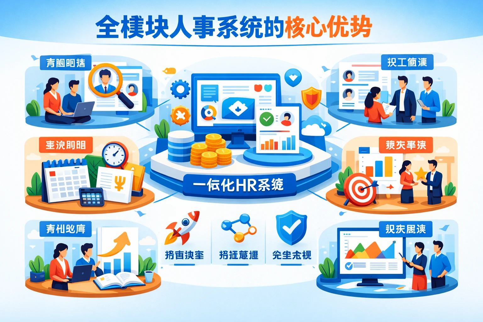 全模块人事系统的核心优势