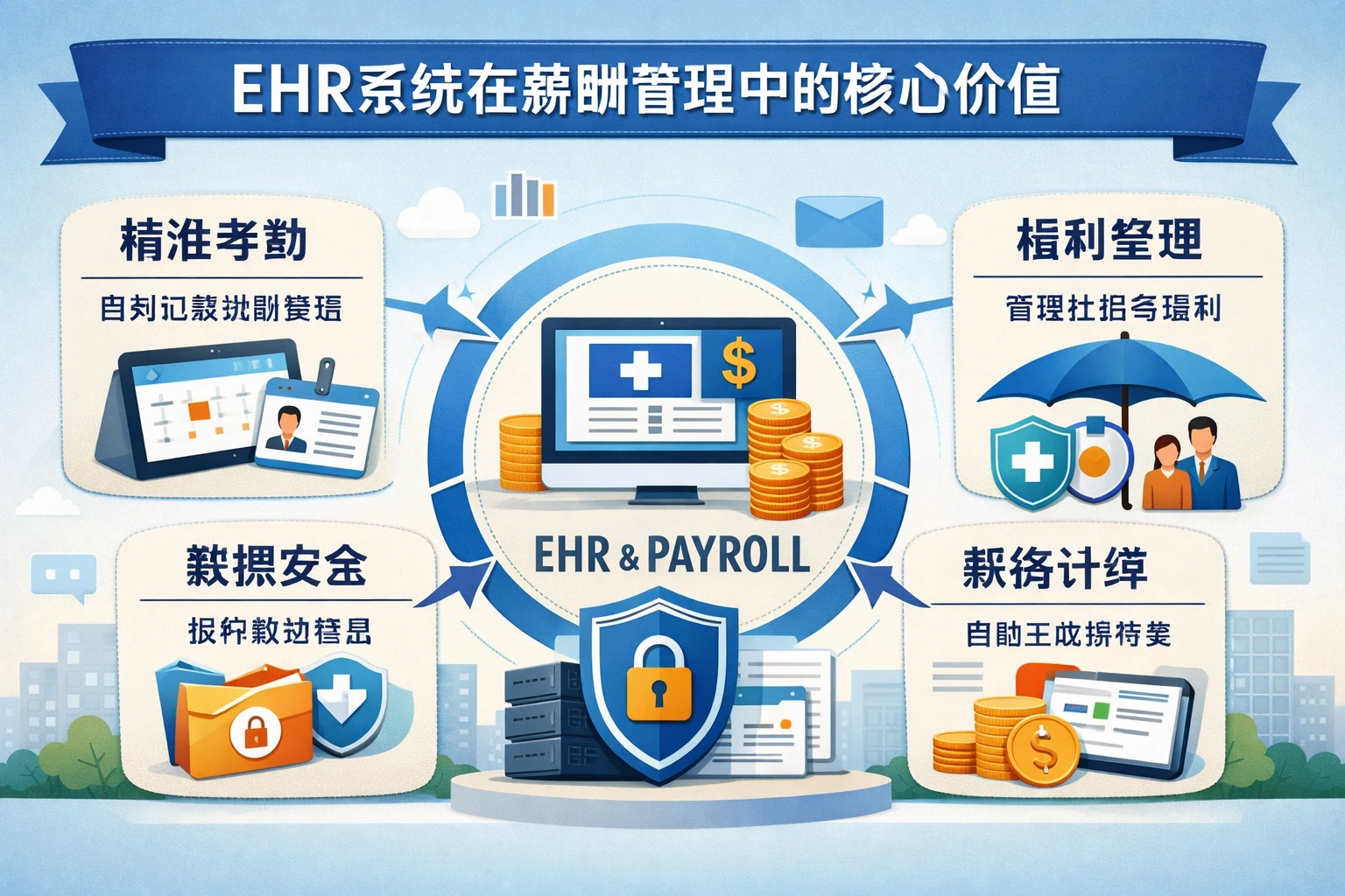 EHR系统在薪酬管理中的核心价值