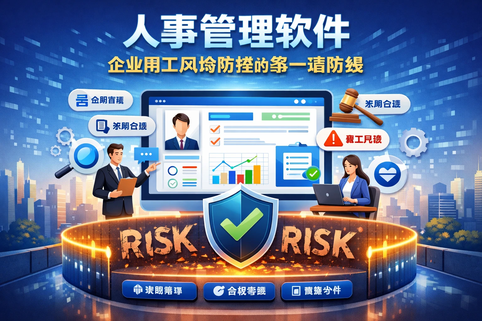 人事管理软件：企业用工风险防控的第一道防线