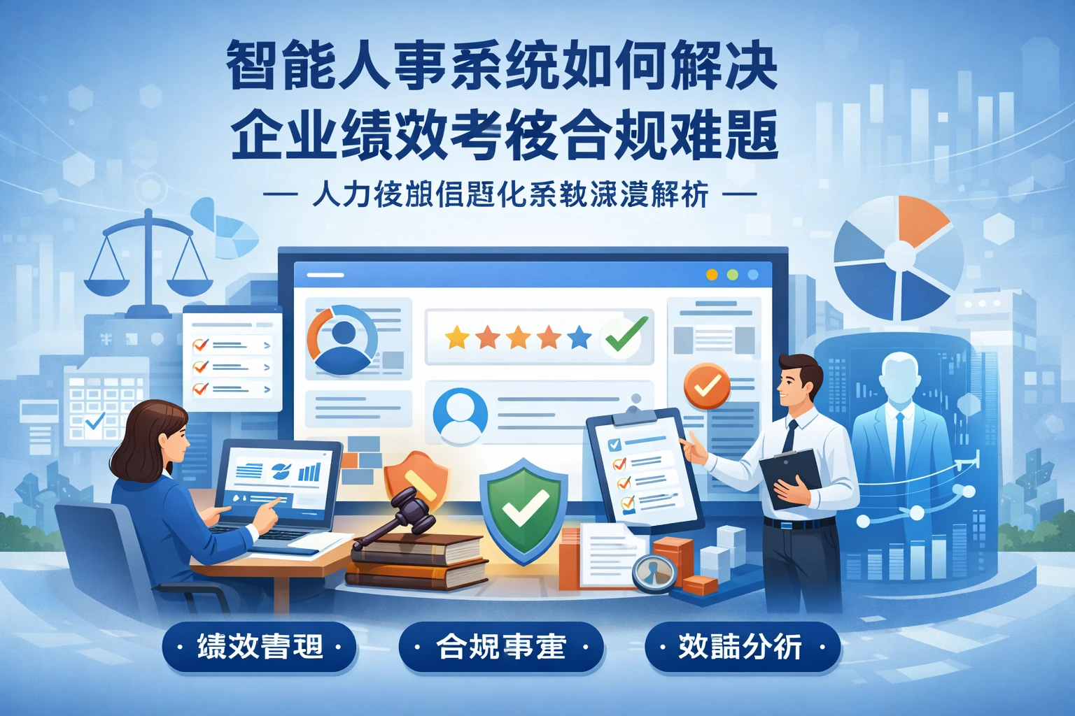 智能人事系统如何解决企业绩效考核合规难题 - 人力资源信息化系统深度解析