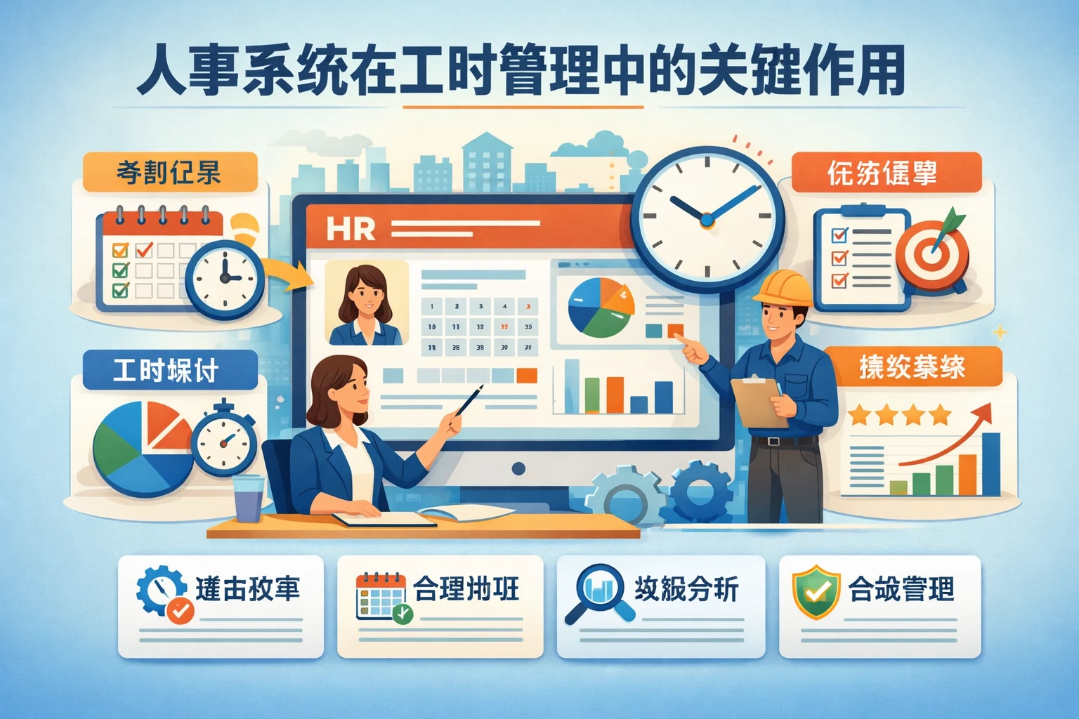 人事系统在工时管理中的关键作用