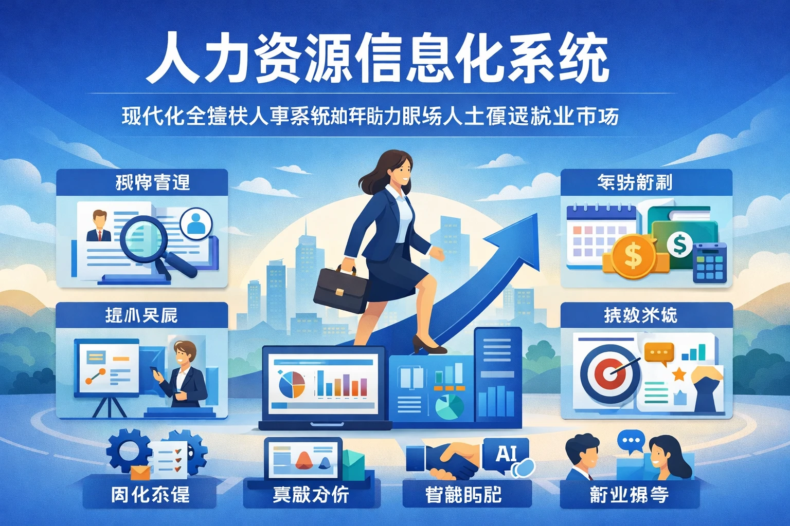 人力资源信息化系统:现代化全模块人事系统如何助力职场人士重返就业市场