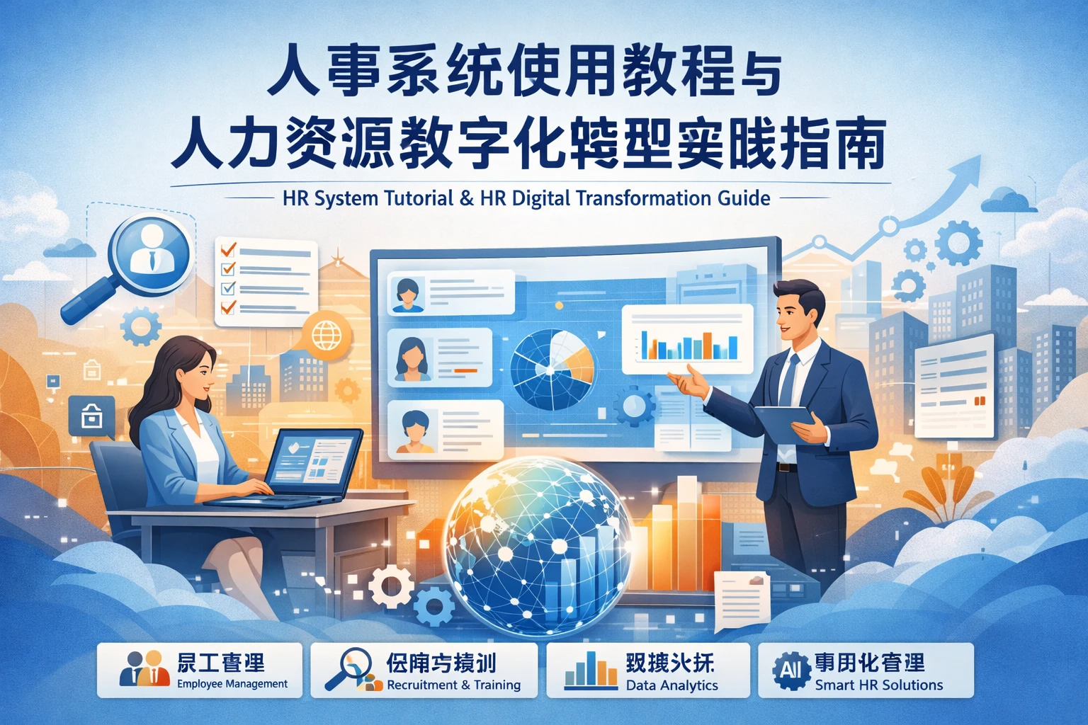 人事系统使用教程与人力资源数字化转型实践指南