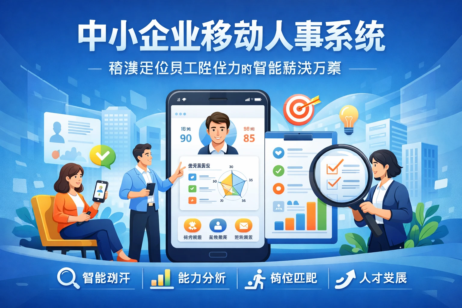 中小企业移动人事系统：精准定位员工胜任力的智能解决方案