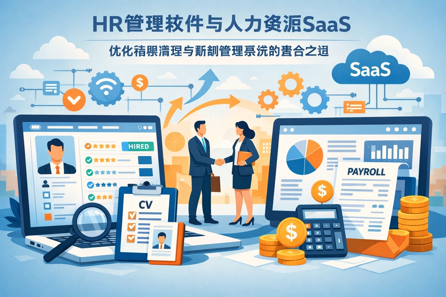 HR管理软件与人力资源SaaS:优化招聘流程与薪酬管理系统的整合之道