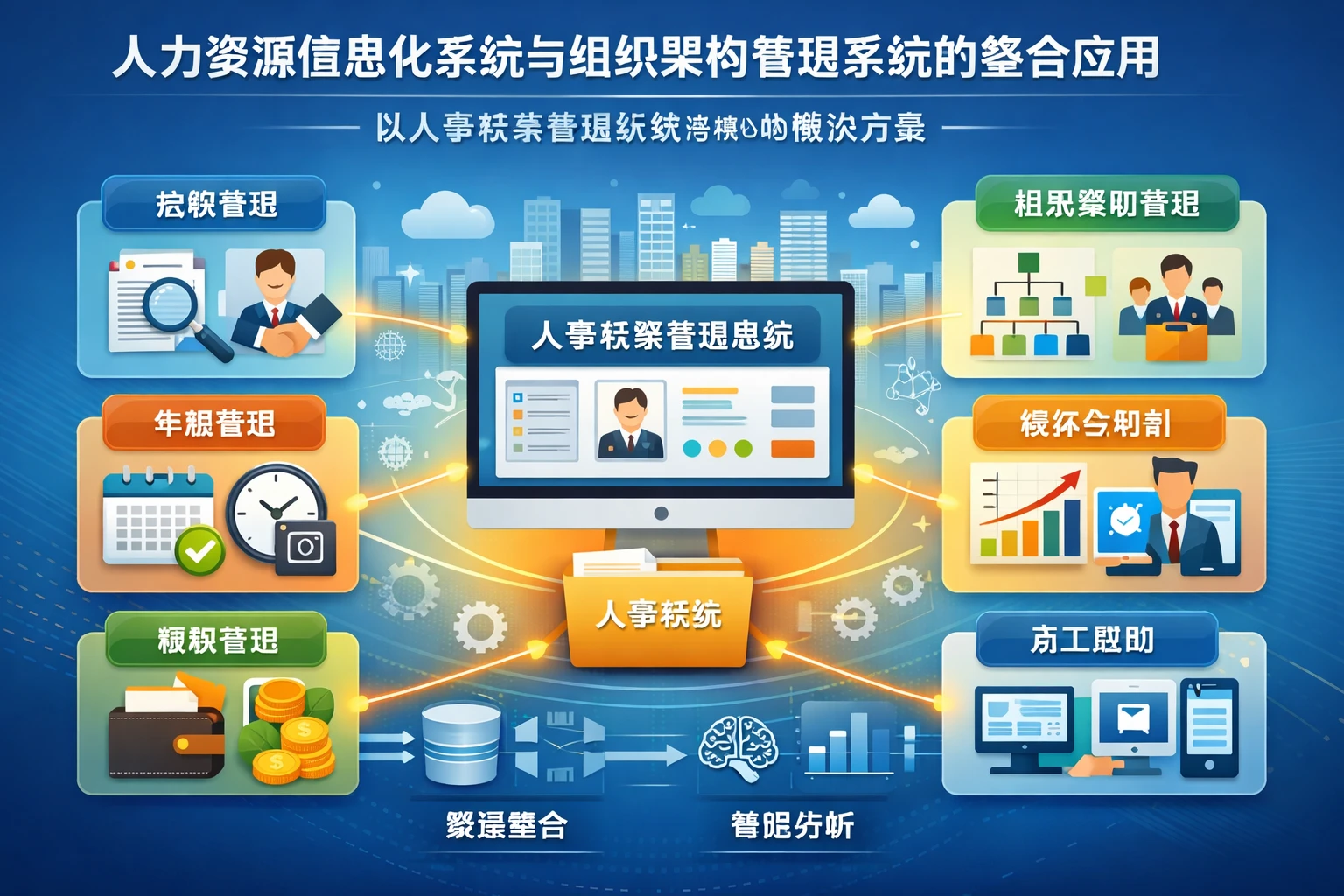 人力资源信息化系统与组织架构管理系统的整合应用：以人事档案管理系统为核心的解决方案