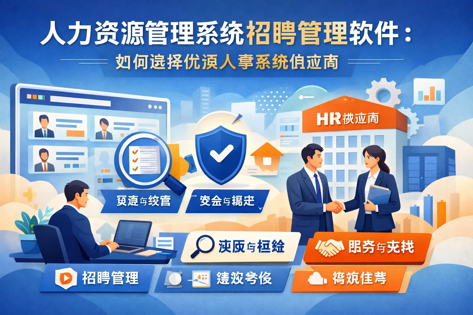 人力资源管理系统与招聘管理软件:如何选择优质人事系统供应商