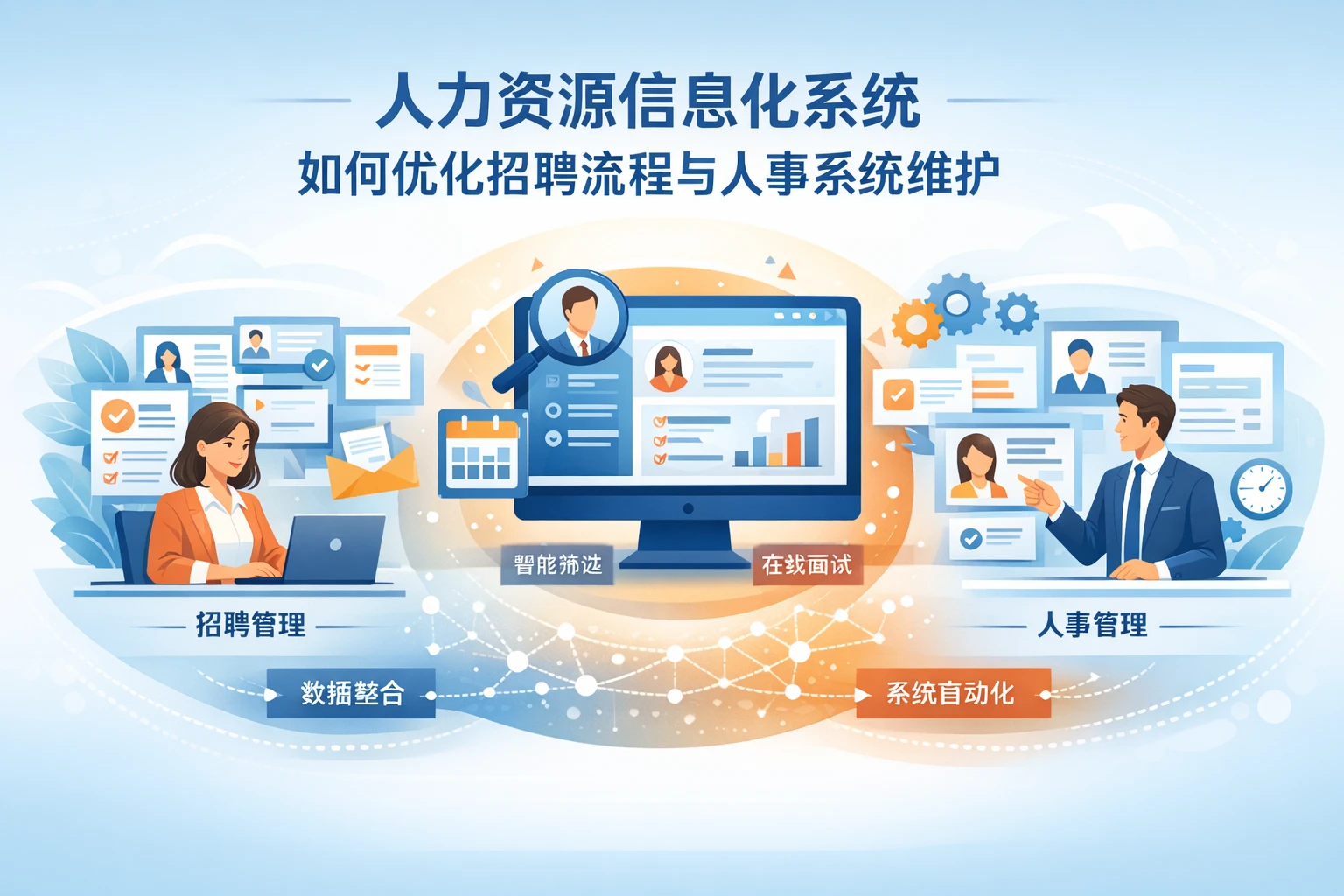 人力资源信息化系统如何优化招聘流程与人事系统维护